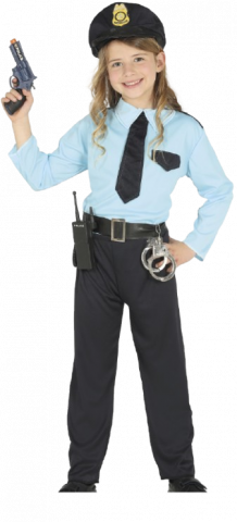Police Costume - Teen
