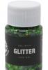 green glitter gel