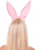 Bendable Satin Bunny Ears - Pink