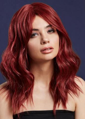 Ruby Red Wig