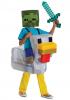 Minecraft Chicken Jockey Pop Out Ride Costume