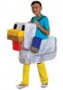 Minecraft Chicken Jockey Pop Out Ride Costume