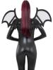 Black Mesh Bat Wings
