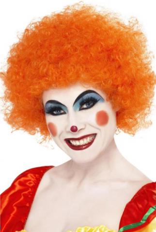 Orange Clown Wig