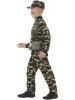 Camouflage Military Boy Costume - Tween