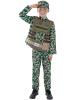 Camouflage Military Boy Costume - Tween