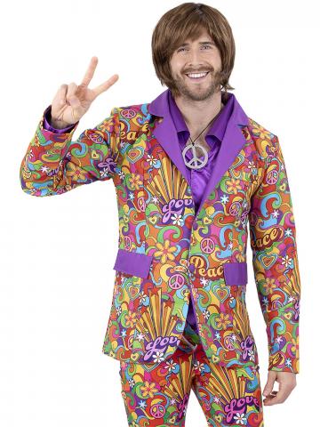 60s Rainbow Peace Jacket