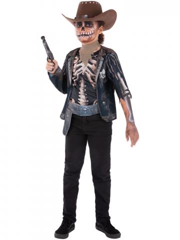 Skeleton Cowboy Costume - Tween