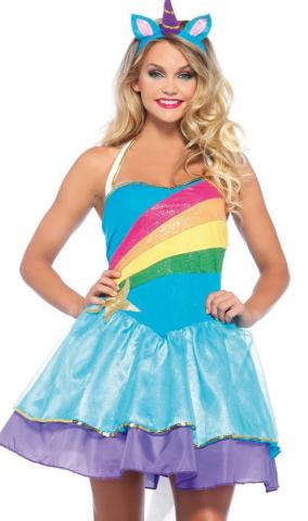 Rainbow Unicorn Dress