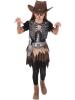 Skeleton Cowgirl Costume - Tween