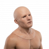 Young Man Overhead Latex Mask