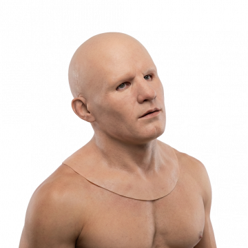 Young Man Overhead Latex Mask
