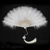 1920's Feather Fan - White