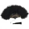 1920's Feather Fan - Black
