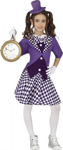 Purple Crazy Hat Girl - Tween
