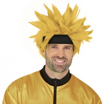 Yellow Manga Wig