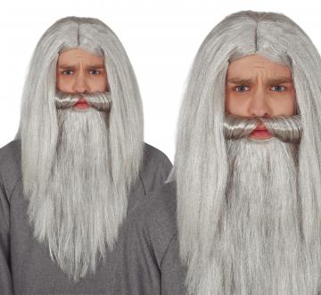 Grey Beard & Wig