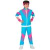80's Shell Suit Blue - Kids