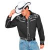 Black Western Cowboy Shirt