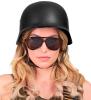 Black Military Helmet