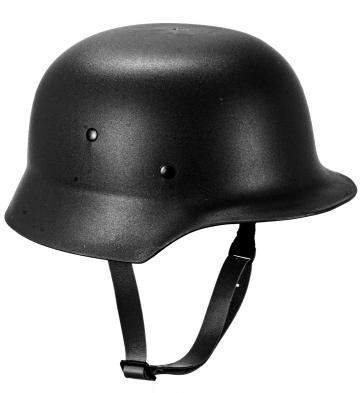 Black Military Helmet