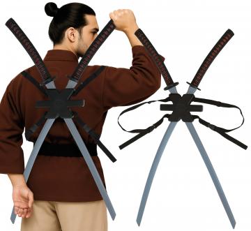 2 Samurai Sword Set - 95cm