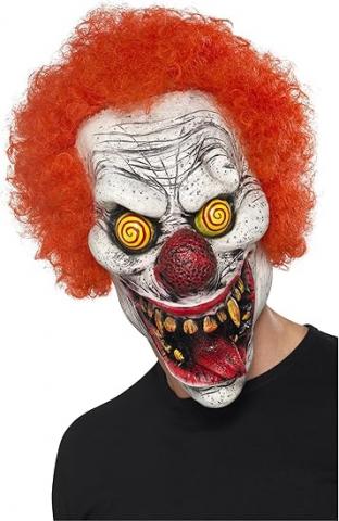 Twisted Clown Latex Mask