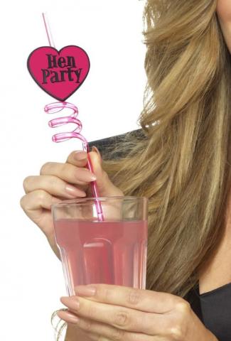 Hen Party Drinking Straws - 6 Pack