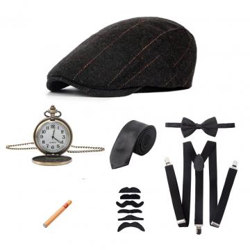 1920's Men's Vintage Accessories Set.
