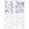 Four sheets of face and body stickers length21cm*width15cm