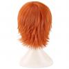 Orange doll wig rear view