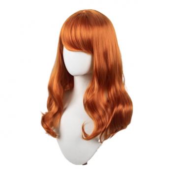 Auburn Cartoon Wig front view