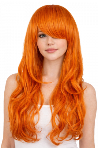 Ginger Anime Wig