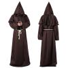 adult priest brown robe