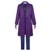 Purple Comic Villain Suit