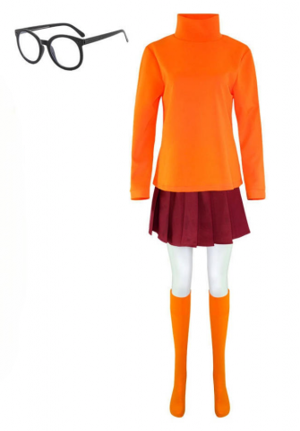 Cartoon Detective Adult Costume- Orange