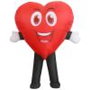 Inflatable Smiling Heart Adult Costume