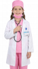 Kids Pink Doctor Costume Set