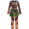Kids Island Warrior Costume Set