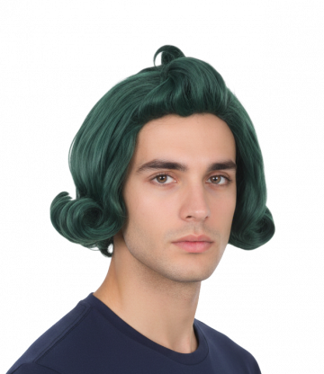 Candy Factory Worker Green Wig