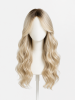 Blonde Wavy Wigs With Roots