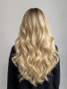 Blonde Wavy Wigs With Roots