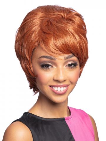 60s Short Beehive Wig - Aurburn