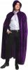 Deluxe Velvet Hooded Cloak - Dark PurpleDeluxe Velvet Hooded Cloak - Dark Purple