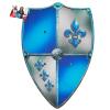 Wooden Fleur De Lis Shield