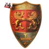 Wooden Lionheart Shield