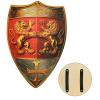 Wooden Lionheart Shield