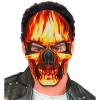 Burning Skull Fabric Mask