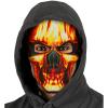 Burning Skull Fabric Mask