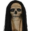 Skull Mask with Hair & Cape